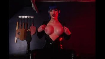 Preview 3 of Tushy Gangbang - IN YOUR CAGE LATEX JOI