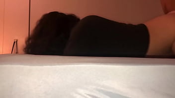 Preview 3 of Donkey Ponkey - latina teen takes backshots from boyfriend