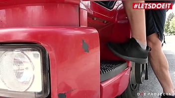 Preview 1 of Beautiful Hd Xxx - LETSDOEIT - (Victoria Pure &amp_ Mr. Big Fat Dick) Czech MILF Pays The Truck Driver With Her Pussy