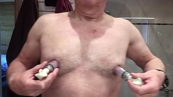 Preview 1 of Semi Fauna - pomping my nipples