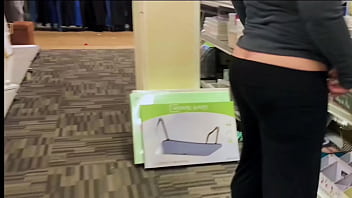 Preview 2 of Azad Kashmir Girls Porn - Mom Out In Public Shopping with a Fat Booty Whale Tail