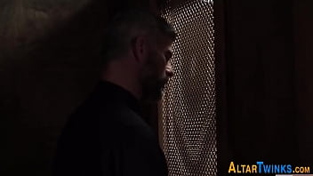 Preview 1 of Dad Fucks Daughters Dith Anal No - Religious teen gets fucked