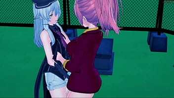 Preview 1 of Xxx Cartoon Horse - Altina Orion gets her pussy eaten out by classmate Juna Crawford before tribbing - Trails of Cold Steel Lesbian hentai.