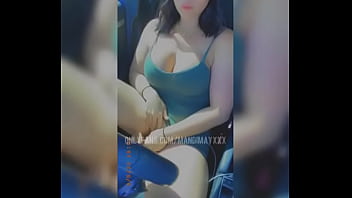 Preview 1 of Lebian Feet Licking - Milf fucks her pussy in drive thru