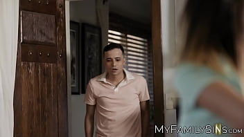 Preview 1 of All New Sexy Video Site - Sweet brunette stepsister Chanel Camryn was fucked hard by her hot stepbrother