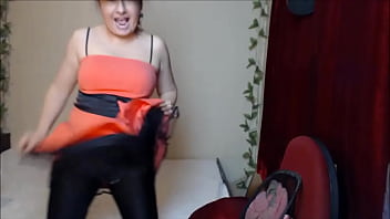 Preview 2 of Dad And Mom Big Boobas - Mature Doll Dancing