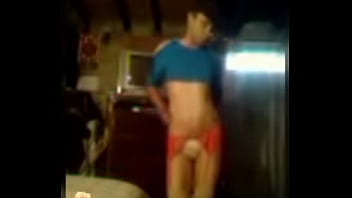 Preview 2 of Antty And Boy - Bien Putito en calzoncitos cortos y Ligueros
