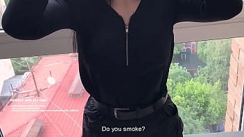 Preview 1 of Luchy In Playing With Some - TEEN FUCKED IN OUTDOOR,  PUBLIC SEX IN ENTRANCE,  CAUGHT SMOKING AND SEDUCED TO FUCK WITH A STRANGER BEST FUCK AND BLOWJOB EVER,  SLOPPY &amp_ MESSY BLOWJOB WITH MASSIVE THROBBING ORAL CREAMPIE,  CUMSHOT IN MOUTH,  CUM SWALLOW LOUD MOANING,  ASMR