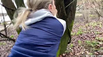Preview 4 of Wilss - My husband breaks my ass while we take a walk by the river