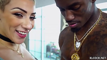 Preview 2 of Tisha Short - Valentina Jewels showing some skills on Pressure&#039_s BBC