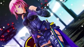 Preview 1 of Avengers Xxx A Porn Parody Hd - [MMD] R18 Fate Mashu - [A]ddiction