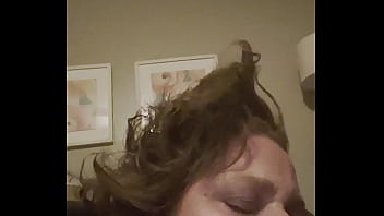 Preview 3 of White Guys Girlfriend - Selfie face fuck