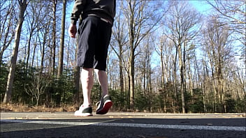 Preview 1 of Houston Priscilla Garrison - Bare Feet Naked Road JO 12-2008