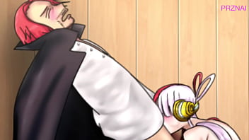 Preview 2 of Deep Quinn - Uta seduces Shanks(One Piece)