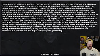 Preview 1 of Polwan Sexs - I Spent One Night In This House Completely Alone (Witch Halloween)
