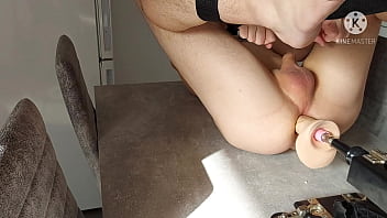 Preview 3 of Vivi Tham - hogtied and fucked on the kitchen table