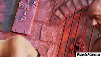 Preview 3 of Sunny Leone Real Sex Hot Vid - Hardcore bdsm Chloe Conrad 2 big dick latex with Paige Ashley