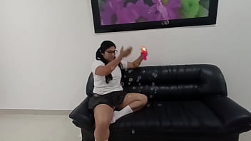 Preview 1 of Asian Cum Into - Chica despu&eacute_s del COLEGIO hace casting porno ... se deja follar el culo y correrse adentro.. tiene futuro buen ANAL... primera parte Alexachris20