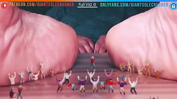Preview 2 of White Woman Xxx - Tiny Slaves Worship The Feet Of a GOD &quot_PREVIEW&quot_