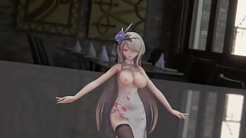 Preview 2 of Dredd Porn Star - MMD R18 passion