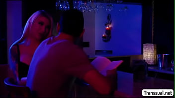 Preview 1 of Indian Bollywood Nude Movies - Dude fucks TS Aubreys ass in missionary