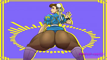 Preview 4 of Pornstar Sopheea Dee - Chun-Li 2021 Birthday - Exteneded x5 Loop Version