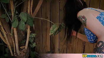 Preview 1 of Zerena Masood - My cute brunette neighbour Leia is a small and tiny chick And I want to fuck her