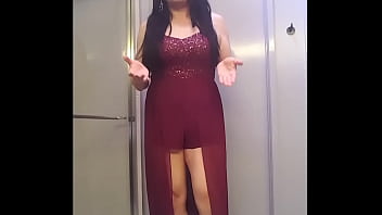 Preview 4 of Young Touch Aunt Under Table - My Fingernals Are Real...