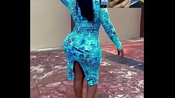 Preview 2 of Naval Shape - Dangling African big asses