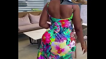 Preview 3 of Naval Shape - Dangling African big asses