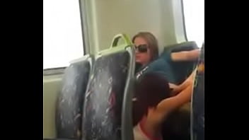 Preview 1 of Sucked Sister Strapon Dildo - Autobus