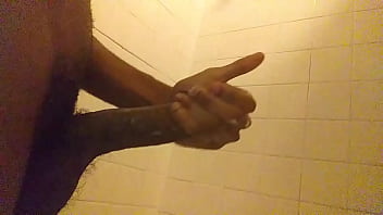Preview 1 of Bebe Rexh - Strokes before shower this time with bounce