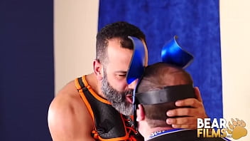 Preview 2 of Keiran Lee And Christy Mack - BEARFILMS Masked Cub Young Raw Fucked By Sterling Johnson