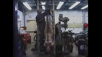 Preview 1 of Intense Gf - BDSM bitch screams in horror while a man melts a candle on her with a blowtorch
