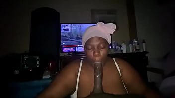 Preview 3 of Xxx Boxerinnen - SSBBW LOVES BBC THROATPIE