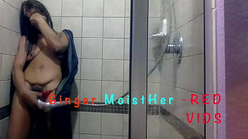 Preview 4 of Aunty Threesone - Sloppy,  Slimy,  Dripping,  Blowjob Tease with Ginger MoistHer full video RED Collection
