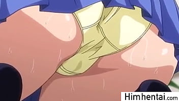 Preview 3 of Tranny Bjs With Cumshots - Hentai - Big tits Mature Teacher Gets fucked by her students [Uncensored]