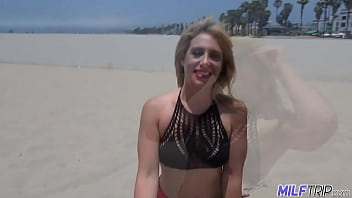 Preview 2 of Anal Bro - Horny lipstick MILF loves having cock in her mouth