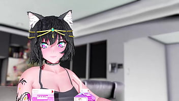 Preview 1 of Biggesst Booobs - Futa Lewd Holiday HD