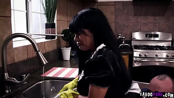 Preview 3 of Ibu Ajarin Ngentot Anaknya - Pervy boss cannot resist Aryana Amatistas charms and fucks her