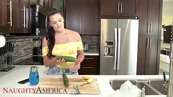 Preview 1 of Red Bbw Mature Solo - Naughty America - Alice Visby is ready for her cock salad!!