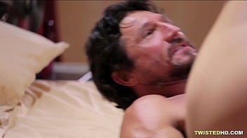 Preview 3 of Naw Movi - Sleepwalking stepdad fucked by stepdaughter Abby Cross