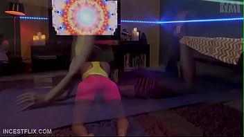 Preview 1 of Femdom Bi Mmf - yoga girl mum