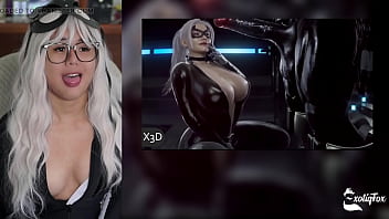 Preview 3 of Vidio Barzzer - THIS SEXY KITTY MILF LIKES GETTING CREAMPIED BY VENOM - ExotiqFox