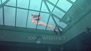 Preview 1 of Booep Arab - Sazan Cheharda super hot teen underwater nude