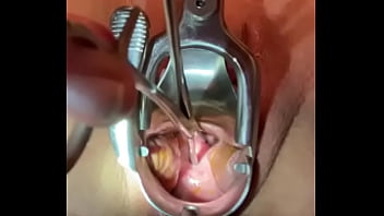 Preview 3 of Brother Fouck Me - Sound tenaculum applying traction to cervix
