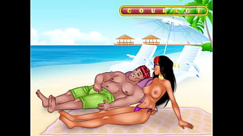 Preview 3 of Latina Handjob Search - Beach Spy
