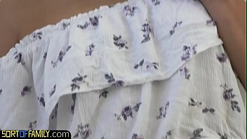Preview 1 of Subtitles Scat - Cocksucking bigbooty teen rides her stepdaddy