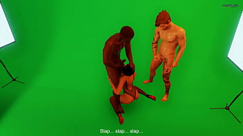 Preview 2 of Baby Vs 4 - Exxxtra Clips - EP 3 with PiaWonderland and Smiz