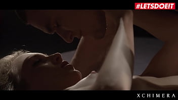 Preview 2 of Pthan Song - LETSDOEIT - (Alecia Fox &amp_ Max Dior) Sexy Russian Teen Shows Off Her Skills In Front Of The Elites